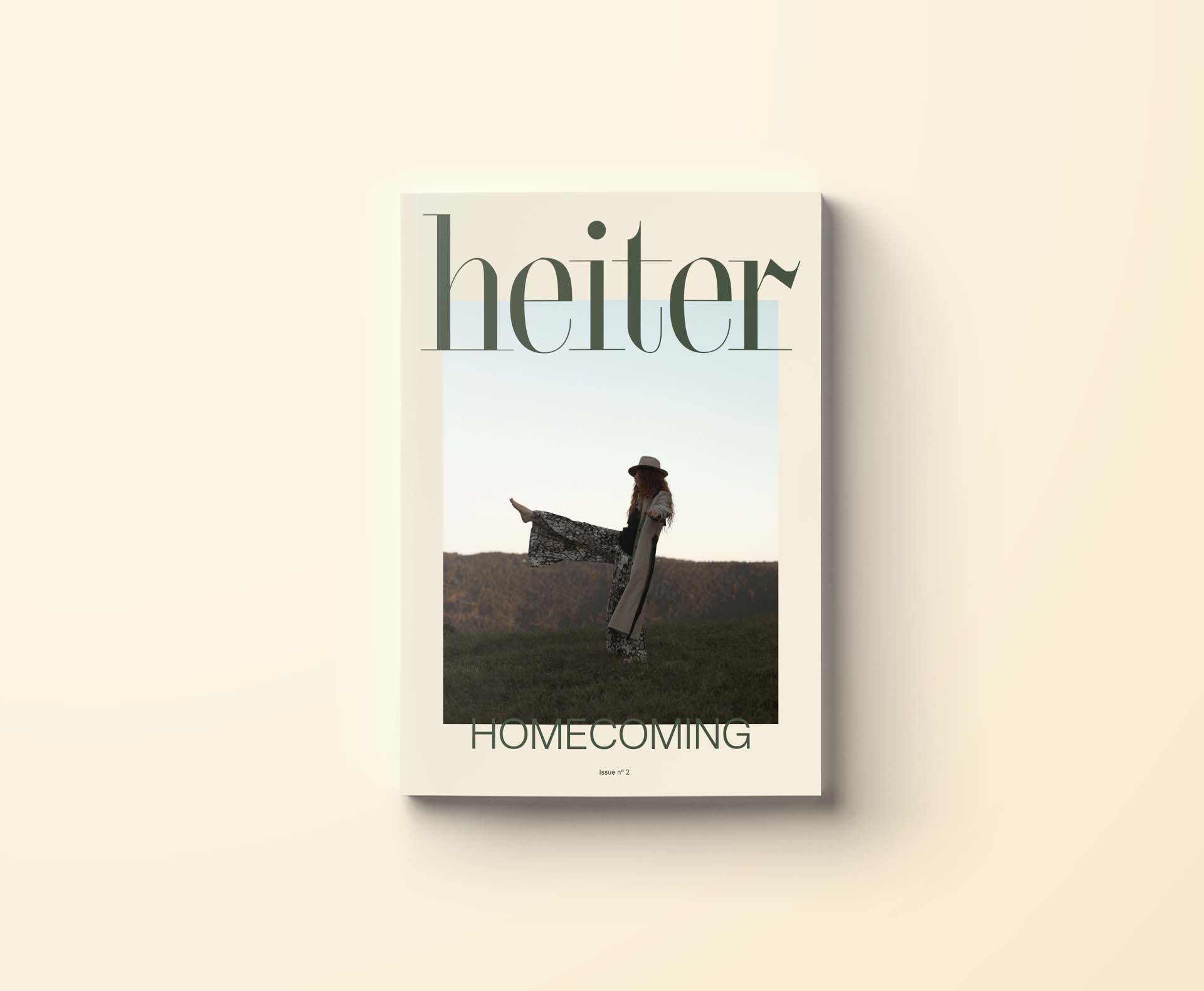 heiter magazine issue 2 - a mindful lifestyle & fashion print publication