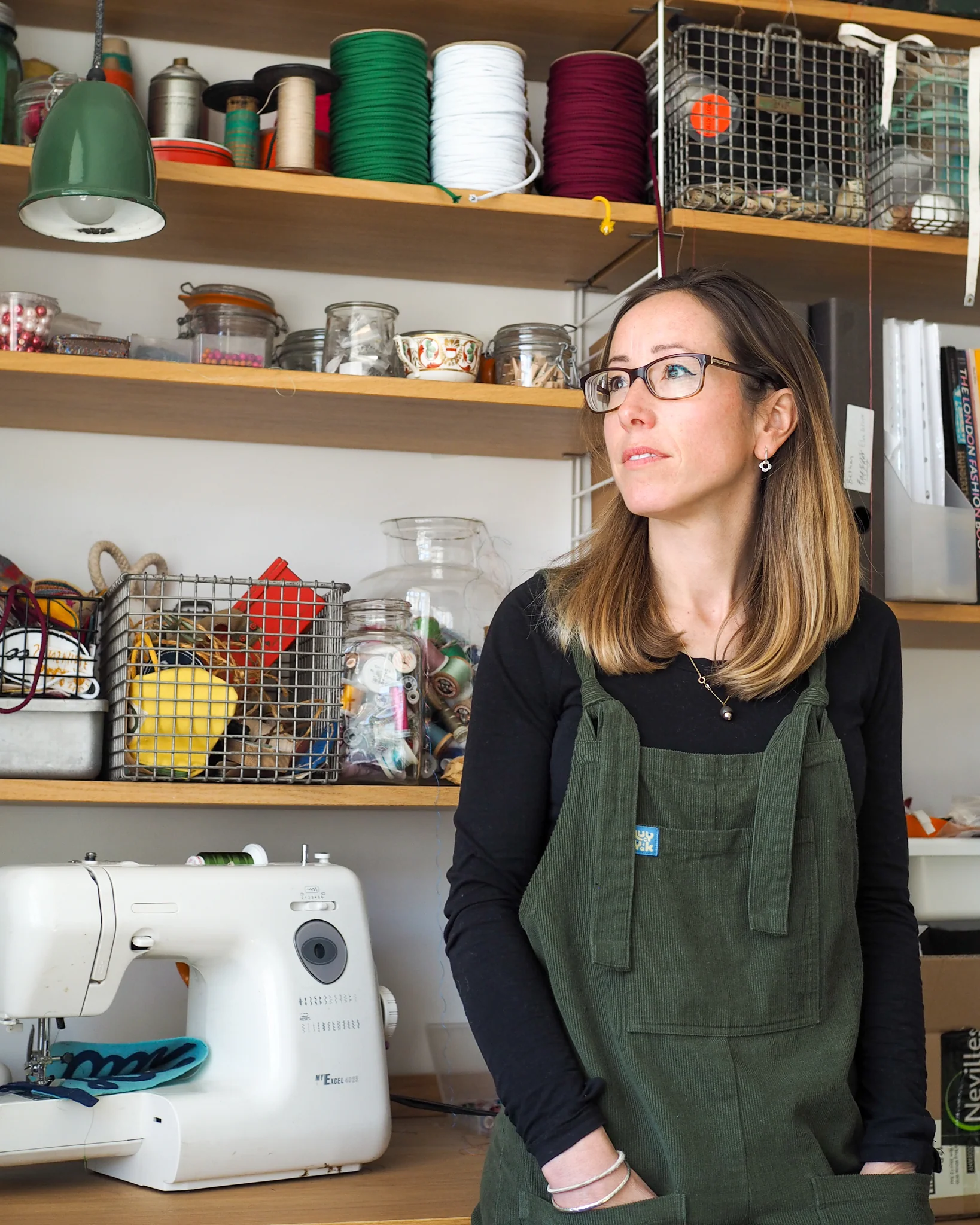 Creative Chat Laura Windebank, Pineandbear, in her studio