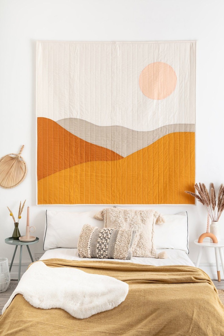 Desert Quilt Wall Art by Excell Quilt Co.